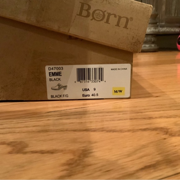 Born Clogs-Emme Black - Picture 4 of 5